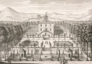 Dom i Ogród, 1715 autorstwa Matthias Diesel