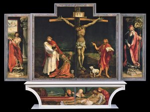 Ołtarz Isenheima autorstwa Matthias Grünewald