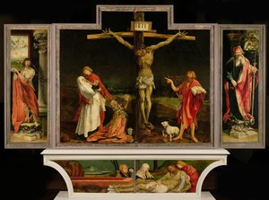Ołtarz Isenheim autorstwa Matthias Grünewald