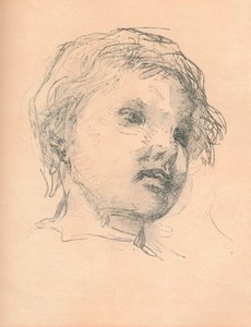 Szkic dziecka, ok. 1920 autorstwa Matthias Marris