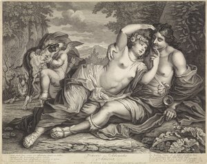 Wenus i Adonis autorstwa Matthijs Pool