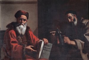 Diogenes i Platon, 1649