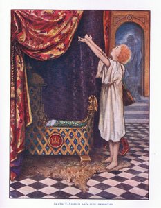 Śmierć zniknęła, a Życie pozostało, ilustracja z Lady And Fairy Tales, 1914