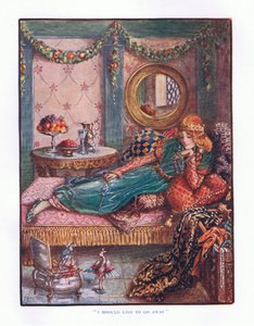 Chciałbym powiedzieć odejdź, ilustracja z Lady And Fairy Tales, 1914
