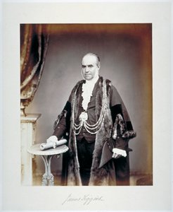 James Figgins, szeryf Londynu, w stroju kryminalisty, ok. 1865 r.