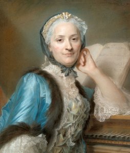 Portret Madame Anne-Jeanne Cassanéa de Mondonville, z domu Boucon (1708-1780)