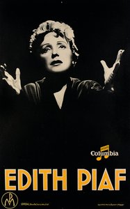 Plakat przedstawiający "Edith Piaf", ok. 1920 r. (litografia) autorstwa Maurice (after) Seymour