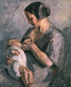 Macierzyństwo autorstwa Maurice Asselin