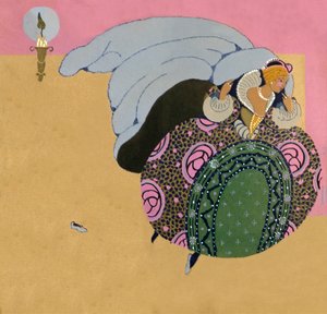 Kopciuszek, ok. 1910-1920 (ilustracja) autorstwa Maurice Berty