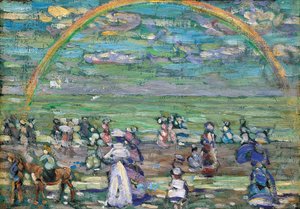 Tęcza, 1905 autorstwa Maurice Brazil Prendergast