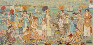 Plaża "Nr 3""" autorstwa Maurice Brazil Prendergast