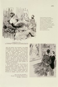Pierwsze posiedzenie do portretu, 1895 autorstwa Maurice Charles Mathieu Bonvoisin