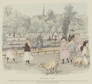 Ilustracja do La Vie De Londres autorstwa Mars