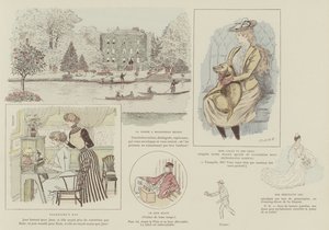 Ilustracja do La Vie De Londres autorstwa Mars autorstwa Maurice Charles Mathieu Bonvoisin