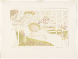 Alegoria, płyta pierwsza z Miłości autorstwa Maurice Denis