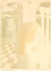 Rycerz nie zginął na krucjacie autorstwa Maurice Denis