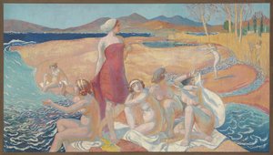 Przebudzenie Odyseusza. autorstwa Maurice Denis