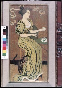 Madame Ranson i jej kot, ok. 1892 r.