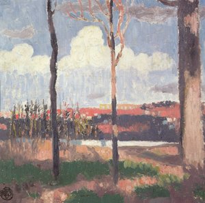 Akwedukt Marly widziany z Pecq autorstwa Maurice Denis