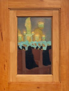 Msza poranna (modlące się zakonnice) autorstwa Maurice Denis
