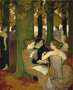 Muzy ... (obraz na płótnie) autorstwa Maurice Denis