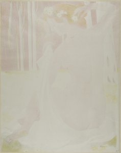 Nimfa w koronie stokrotek autorstwa Maurice Denis