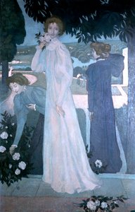 Portret Yvonne Lerolle, 1897 autorstwa Maurice Denis