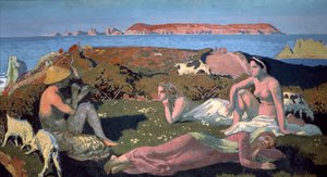 Zielona Plaża, Perros Guirec, 1909.