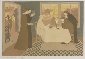 Pielgrzymi w Emaus autorstwa Maurice Denis
