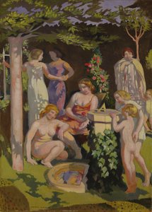Zegar słoneczny, 1928 autorstwa Maurice Denis