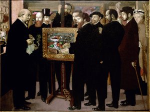 Tribute to Cezanne - Olej na płótnie autorstwa Maurice Denis