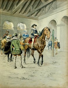 Historia Francji: kardynał Richelieu (Armand Jean du Plessis autorstwa Maurice Leloir