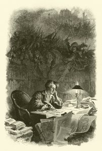 Ilustracja do Trzech Muszkieterów (rycina) autorstwa Maurice Leloir