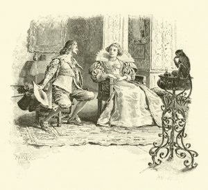 Ilustracja do Trzech Muszkieterów (rycina)