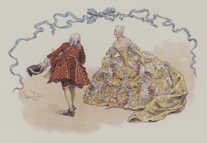 Menuet autorstwa Maurice Leloir