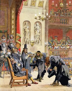 Moliere (Jean-Baptiste Poquelin autorstwa Maurice Leloir
