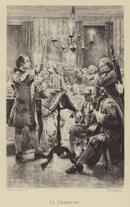 Charivari (Grawerowanie) autorstwa Maurice Leloir