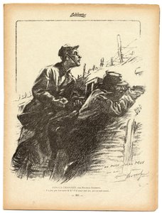 La Baionnette, satyra BW autorstwa Maurice Neumont