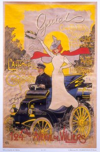 Plakat reklamujący nadwozie, 1899 autorstwa Maurice Neumont