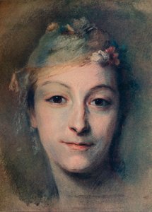 Mademoiselle Fel, ok. 1756 r. autorstwa Maurice Quentin de La Tour