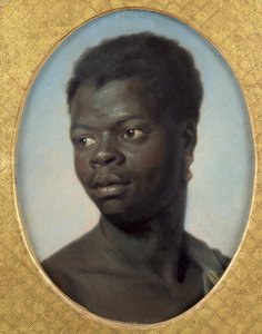 Portret młodego czarnego, ok. 1751 r. (pastel na papierze)