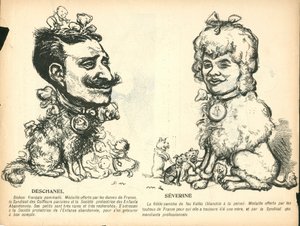 Talerz Maślany, numer 191, Satyryczny w Kolorach autorstwa Maurice Radiguet