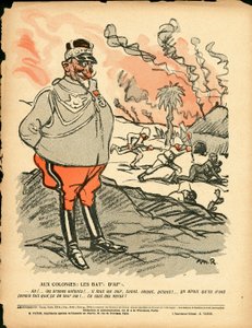 Talerz Maślany, numer 343, w kolorze satyrycznym autorstwa Maurice Radiguet