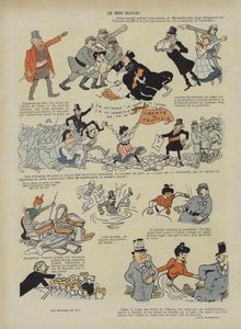 Czerwony Midi. Ilustracja do Le Rire