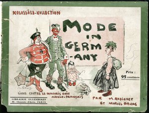w Mode w Niemczech, ca. 1915 - Wojna 14-18, Niemcy Prusy, Moda, Brzydota autorstwa Maurice Radiguet