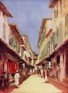Ulica na Zanzibarze (kolor lito)