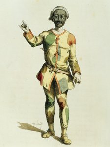 Arlekin w 1570, Maurice Sand (1823-1889) autorstwa Maurice Sand