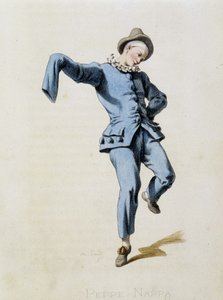 Peppe Nappa (Pierrot lub Peppe-Nappa) czerpie z „Masques et bouffons” (komedia włoska), tekst i rysunki Maurice Sand, ryciny A. Manceau, przedmowa Georges Sand, Paryż, Michel Lévy Frères autorstwa Maurice Sand