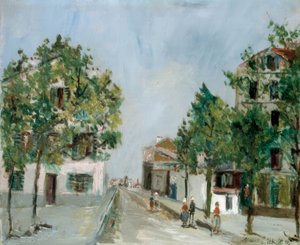 Bourg-la-Reine autorstwa Maurice Utrillo