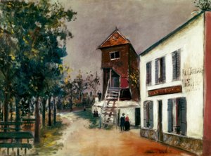 Młyn w Sannois autorstwa Maurice Utrillo